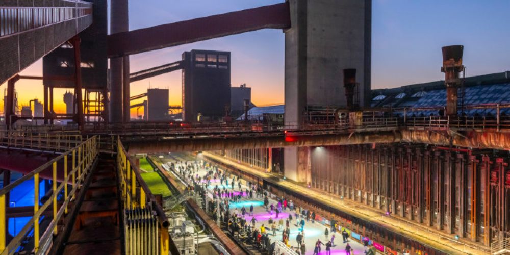 Voller Erfolg: Zollverein-Eisbahn begeisterte rund 35.000 Gäste