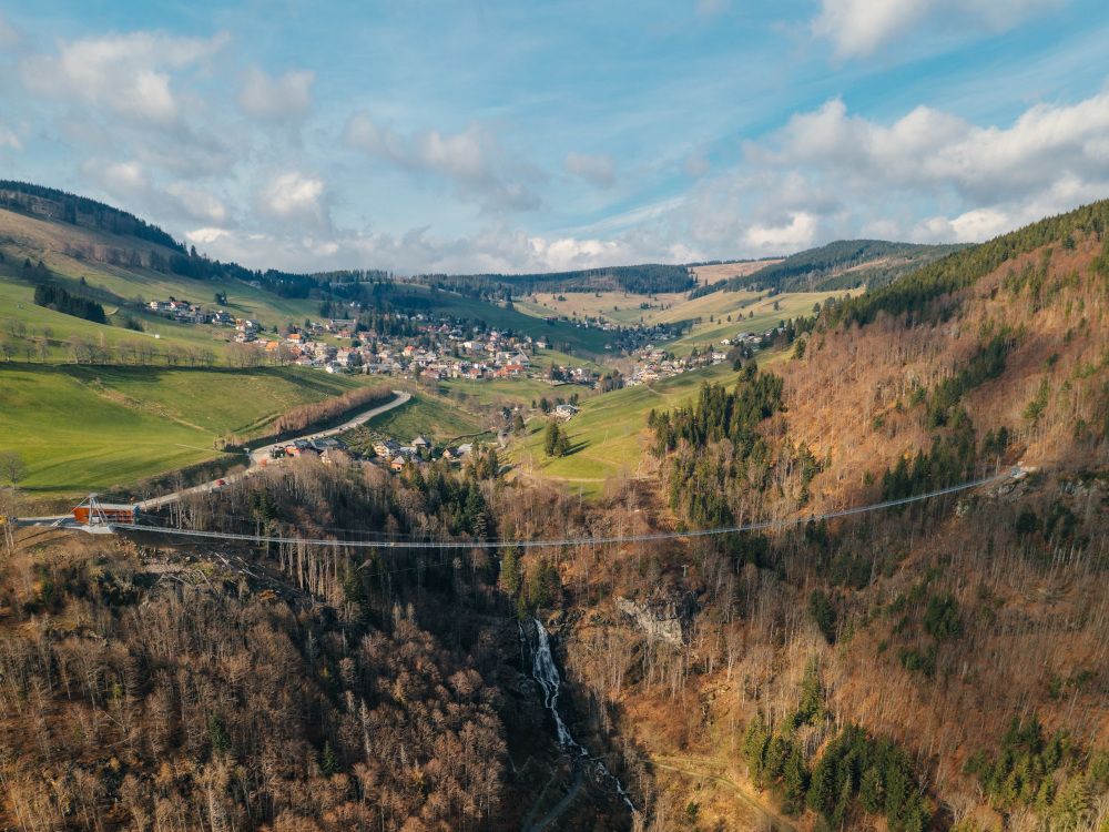 Neue Hängebrücke in Todtnau bereichert den Hochschwarzwald