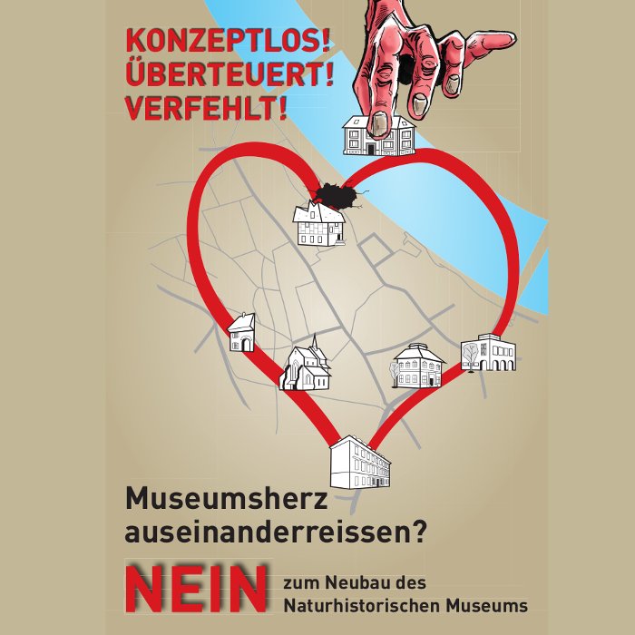 NEIN zum Neubau «Naturhistorisches Museum und Staatsarchiv»
