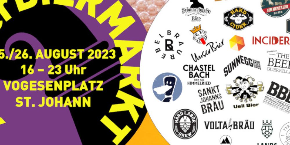 Perlen aus Hopfen und Malz – 9. Basler Biermarkt