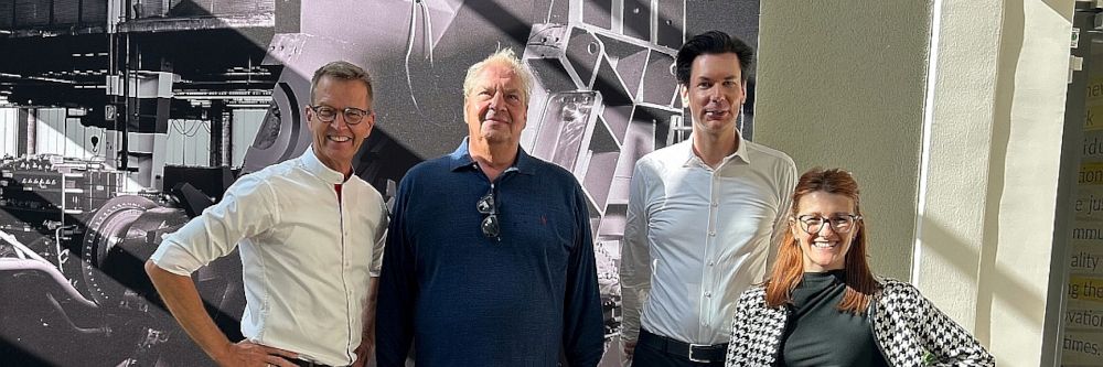 Bürgermeister Josef Hinkel besichtigte den Factory Campus Düsseldorf