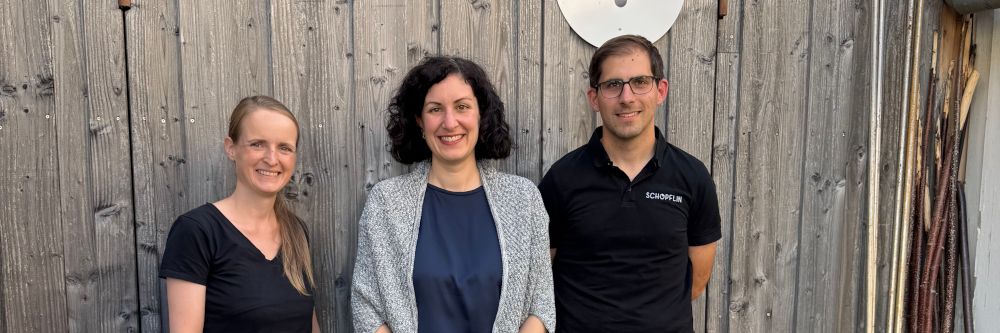 Sarah Hagmann besucht das Weingut Schöpflin in Binzen