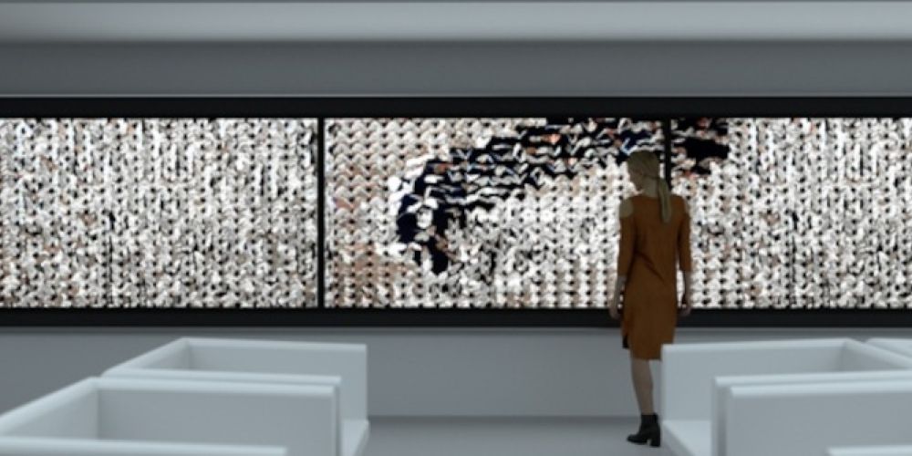 Der britische Künstler Dominic Harris entwirft interaktives Kunstwerk für die Norwegian Viva