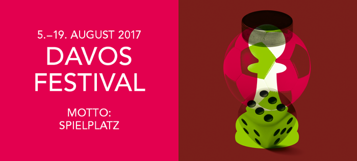 Davos Festival 2017 Motto: Spielplatz