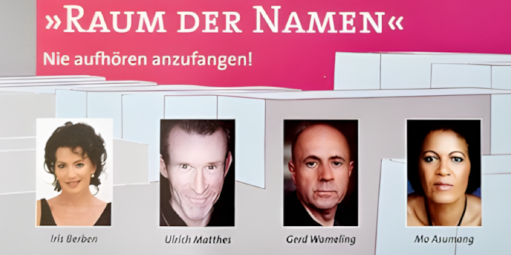 18. Charity-Dinner zugunsten des „Raum der Namen“ und Preis für Zivilcourage