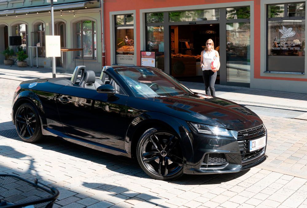 Cabrio: Im Zweifelsfall beim Parken das Dach schließen