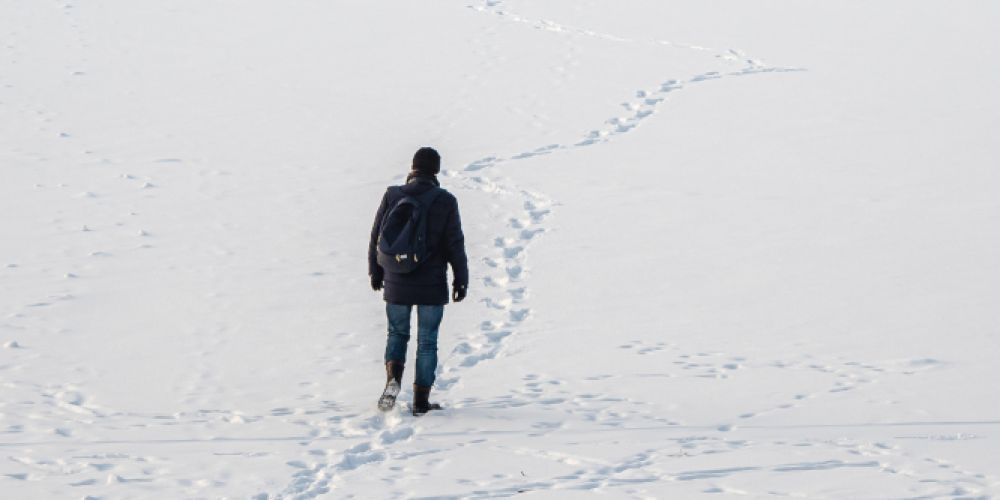 Warum knirscht der Schnee unter den Füßen?