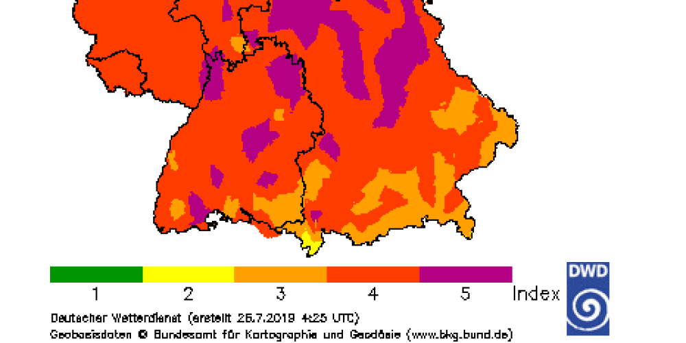 Das Kreisforstamt informiert: Erhöhte Waldbrandgefahr durch anhaltende Hitzewelle