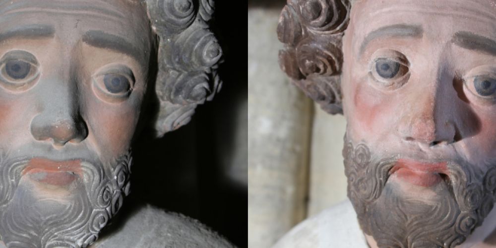 Technologie rettet Mittelalter: Dom unter Laserbehandlung