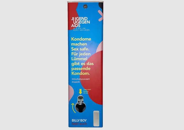 Gemeinsam mit Jugend gegen AIDS e.V. nimmt BILLY BOY die Hemmschwelle beim Erstkauf
