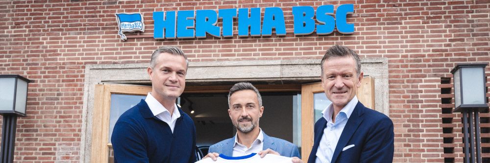 Hertha BSC geht grün: stromee wird neuer Sponsor für Berliner Fußballverein