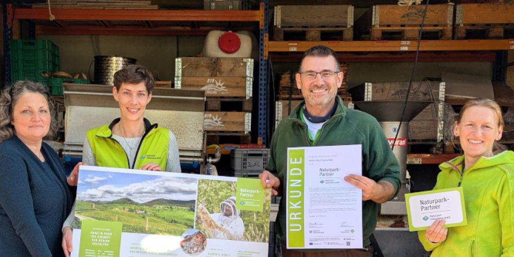 „Brandneuer“ Naturpark-Partner