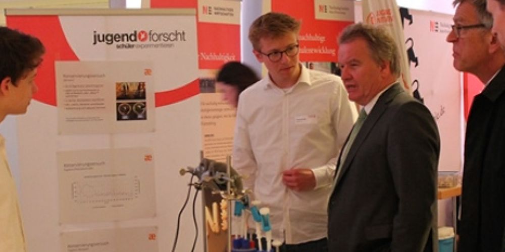 Phaenovum-Schüler beim Nachhaltigkeitskongress in Stuttgart