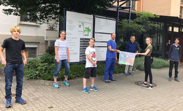 phaenovum-Schüler*innen unterstützen das „Eli“-Krankenhaus