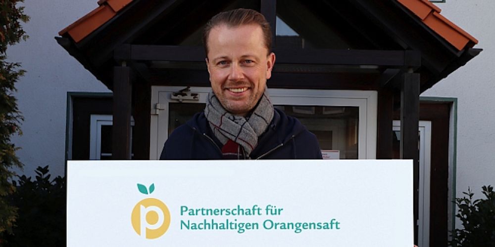 beckers bester setzt sich für einen nachhaltigen Orangensaft ein