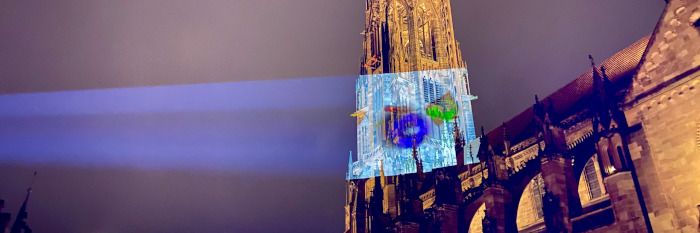 Die Münsterillumination zum 900-jährigen Jubiläum der Stadt Freiburg