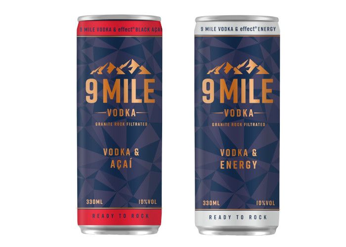 Jetzt mischt 9 MILE Vodka den Premix-Markt auf