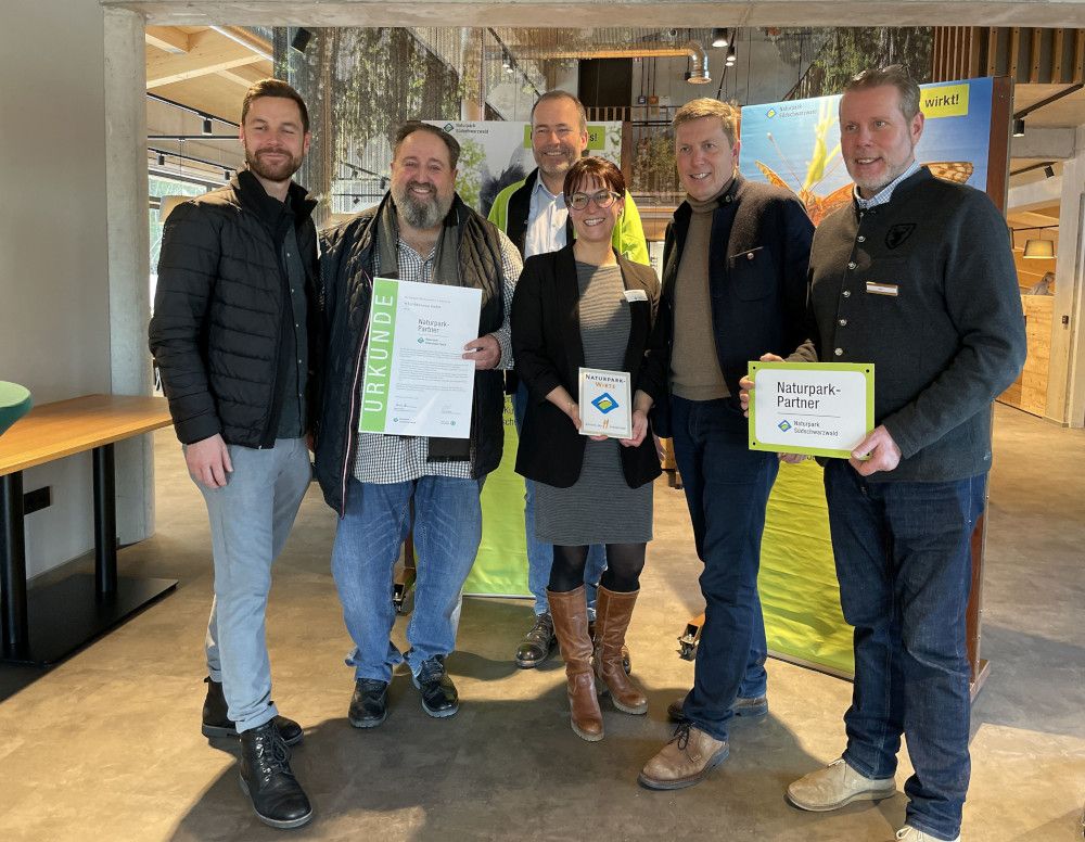 Neues Kooperationsprogramm des Naturparks -  Erster Partner ausgezeichnet