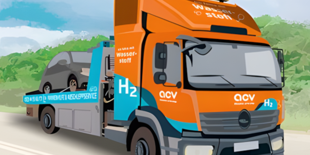ACV bringt 2026 Deutschlands ersten Wasserstoff-Abschleppwagen auf die Straße