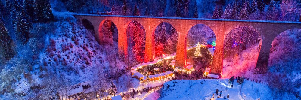 Weihnachtsmarkt in der Ravennaschlucht ist am Freitag geöffnet