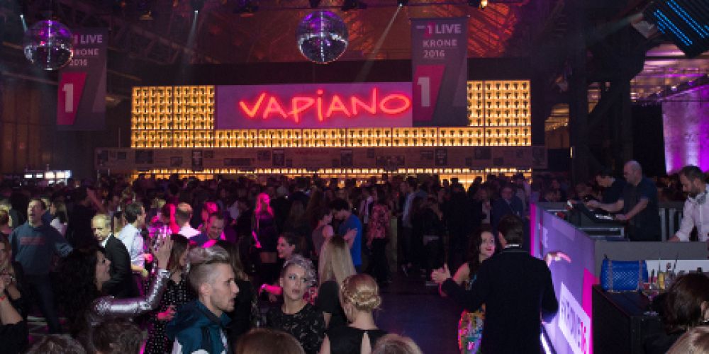 VAPIANO feiert gelungene Premiere bei 1LIVE Krone 2016
