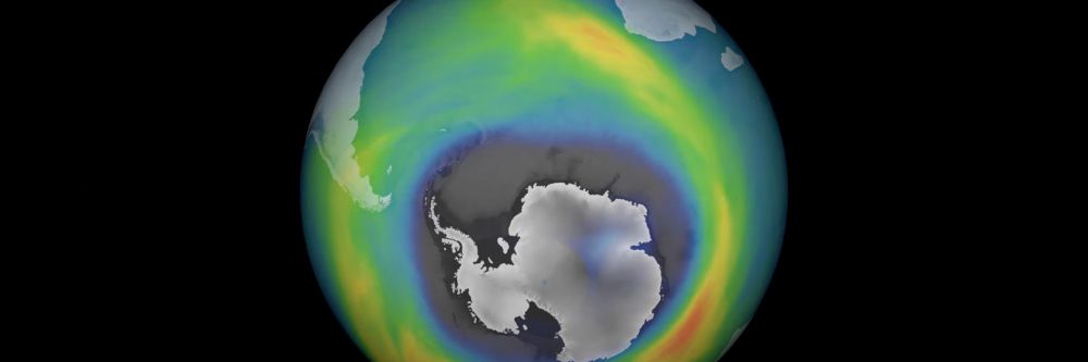 Ozonloch über Antarktis mit Rekordgröße