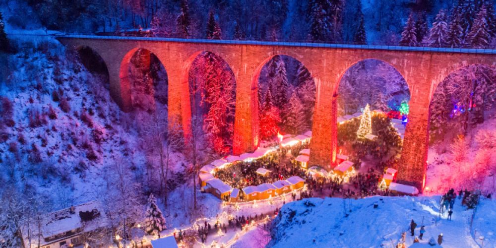 Weihnachtsmarkt in der Ravennaschlucht aufgrund neuer Corona-Verordnung vorzeitig beendet