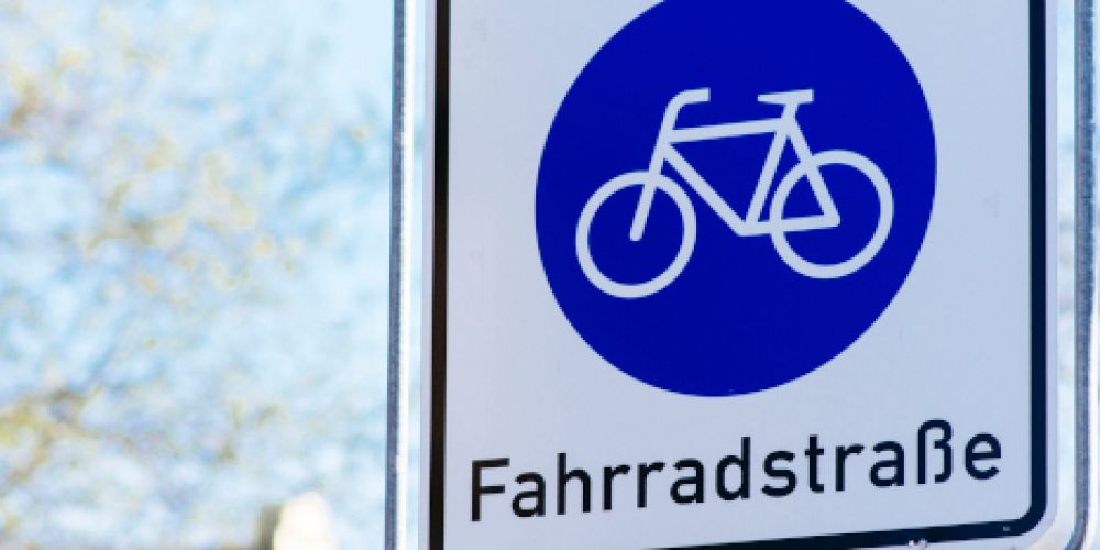 Diese Woche: Welche Regeln gelten in einer Fahrradstraße?