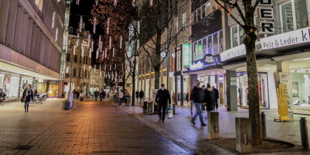 Die Lörracher Weihnachtsbeleuchtung – seit 30 Jahren ein Erfolgsmodell