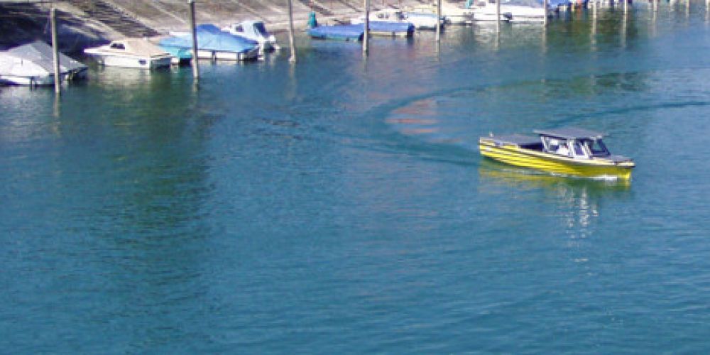 Gegen den Strom und der Zeit voraus
