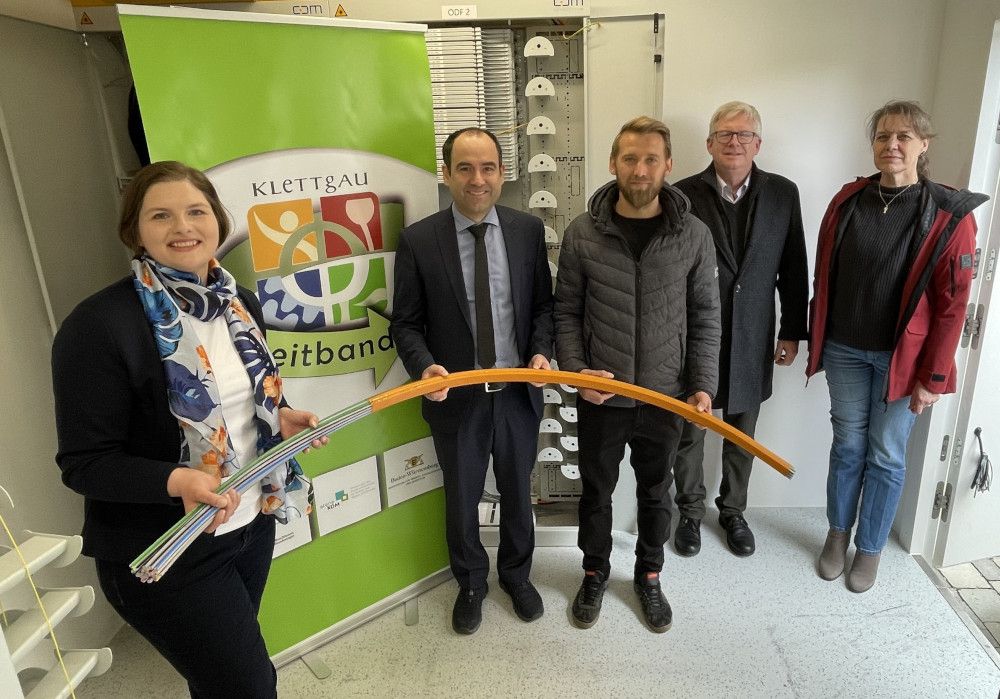 Klettgau surft nun über Glasfaser