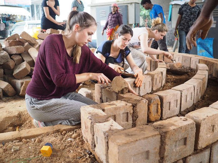 Internationale Architektur-SummerSchool in Indien