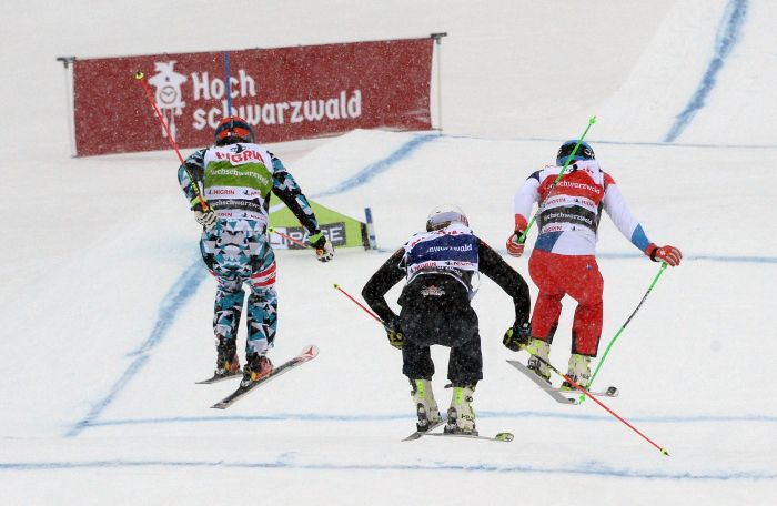Zacher und Chapuis siegen beim Audi FIS Ski Cross Weltcup