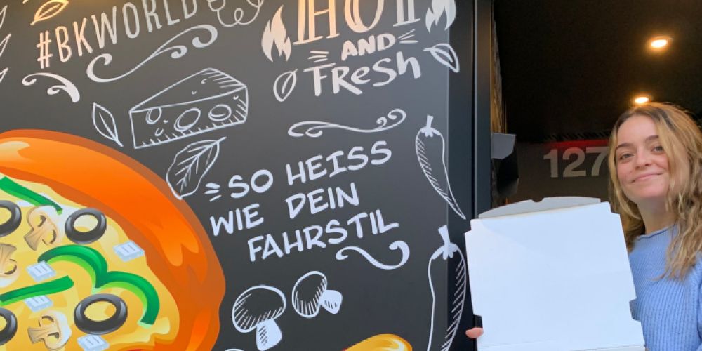 Una pizza, per favore: bei a&o kommt der Klassiker aus dem Automaten