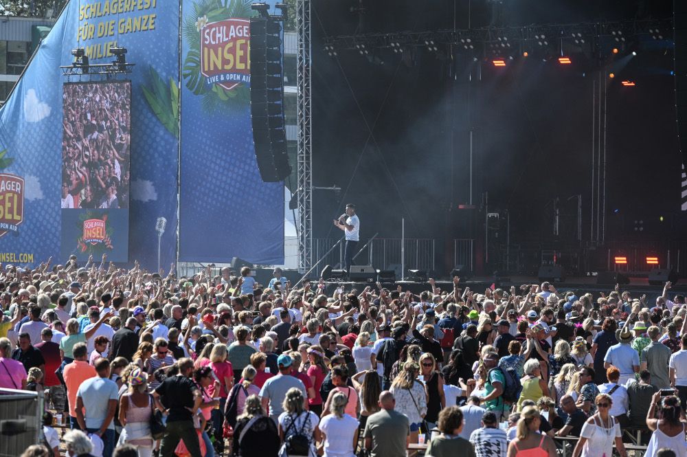 Starauflauf beim großen Deutschlandfinale der „Schlagerinsel“ im Ruhrgebiet