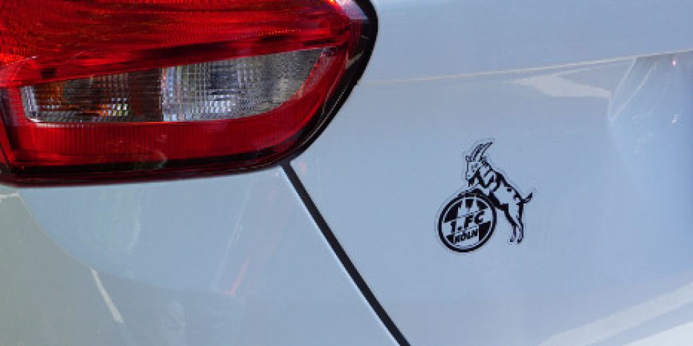 Wenn der Autoaufkleber nicht überall gut ankommt