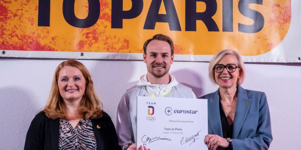 Paris 2024: Team Deutschland reist mit Eurostar