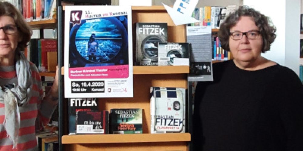 Fitzeks „Passagier 23“ in der Stadtbibliothek und auf der Kursaalbühne