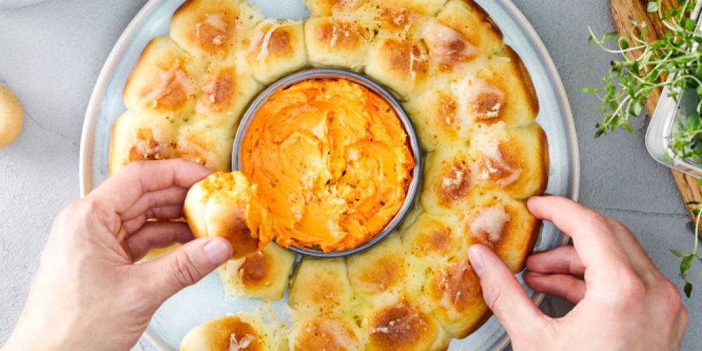 Pull-Apart-Bread: Trendiges Finger-Food für die Grillsaison