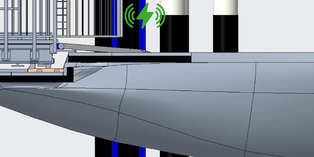 Autofähre: Kabellose Stromversorgung per Induktion