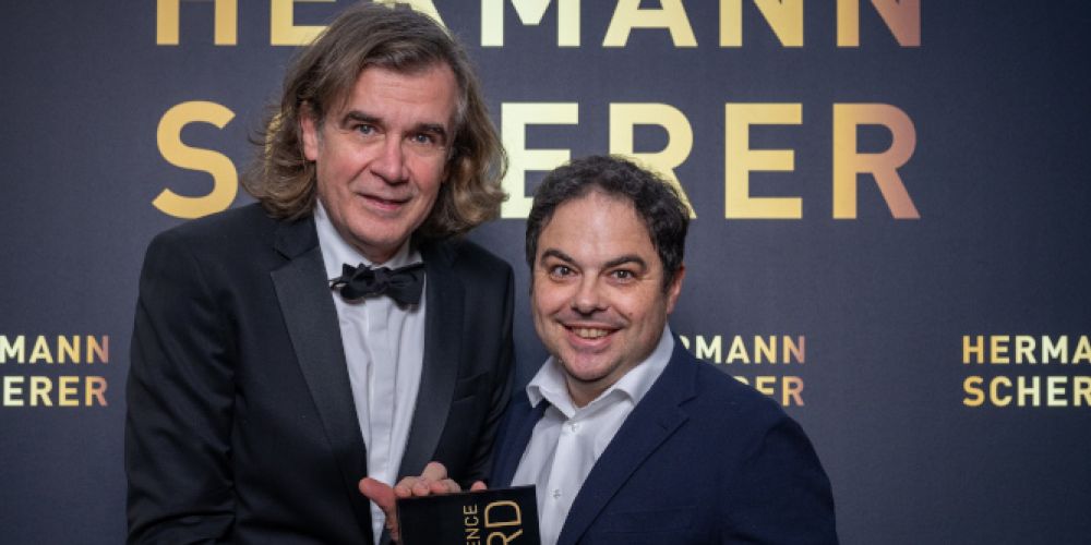 Björn Fehrenbach aus Konstanz überzeugt beim Speaker Slam