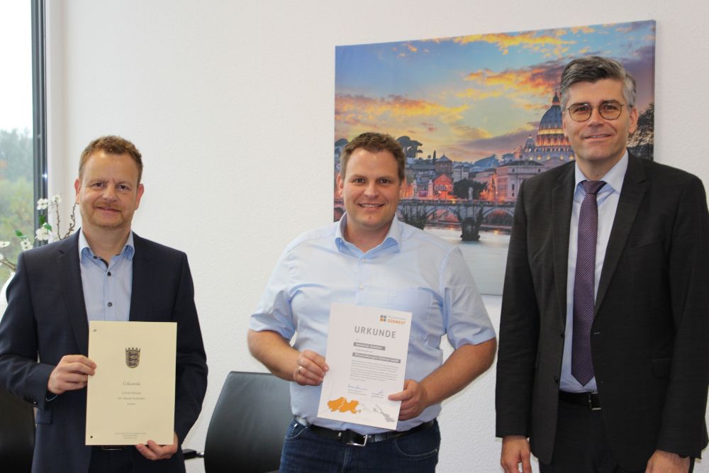 Die Gemeinde Jestetten ist neuer Gesellschafter der Wirtschaftsregion Südwest GmbH