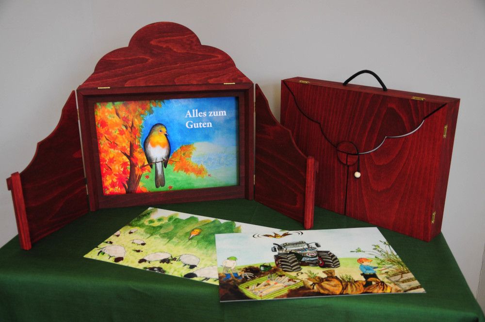 Neues Naturpark-Kamishibai: Mit dem Vogelkind den Naturpark entdecken