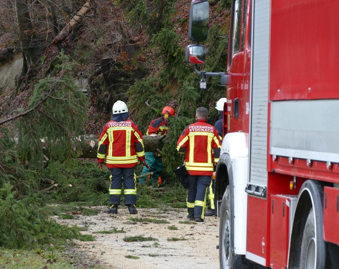 Unwetter Burglind - Vorgefundene Lage am Bodensee