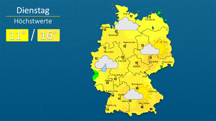 Deutschlandwetter – ein täglicher Service von WetterOnline