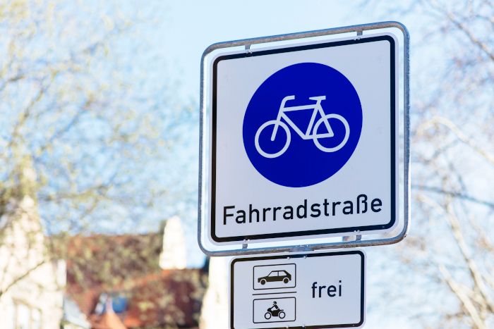 Diese Woche: Welche Regeln gelten in einer Fahrradstraße?
