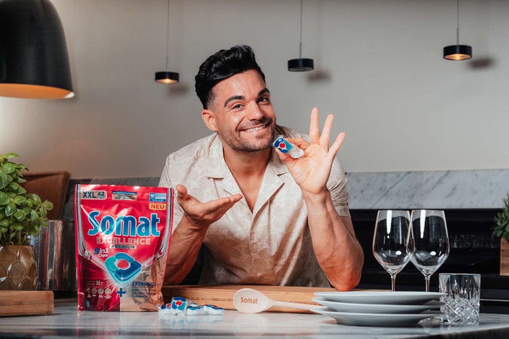 Für den Extra-Boost! Stefano Zarrella ist neuer SOMAT-Markenbotschafter in Deutschland