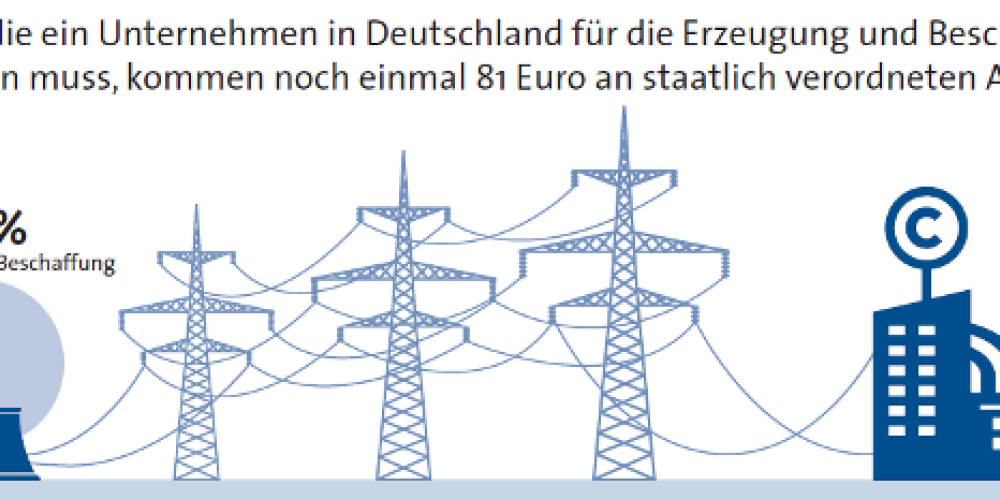DIHK-Präsident Schweitzer:  Stromzusatzkosten senken