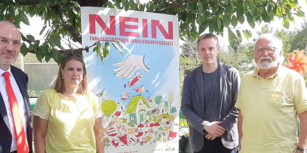 Kampagne lanciert: Nein zum missratenen Familiengartengesetz