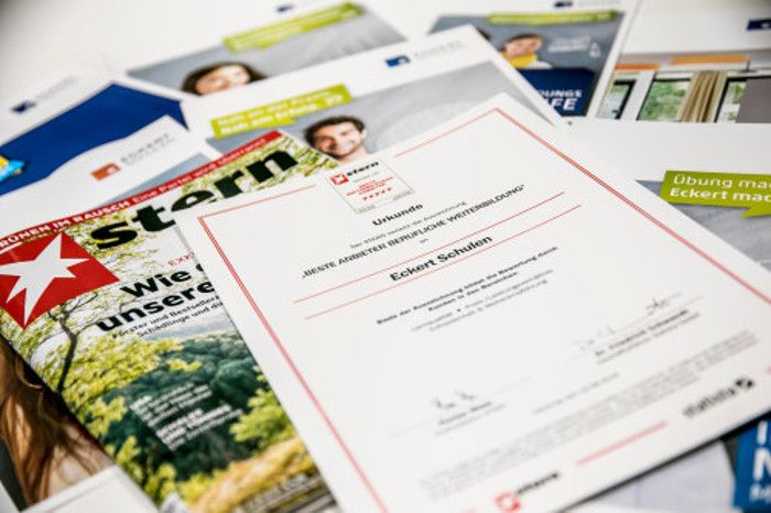 Neues Ranking des Magazins "Stern": Eckert Schulen sind Deutschlands bester Weiterbildungsanbieter